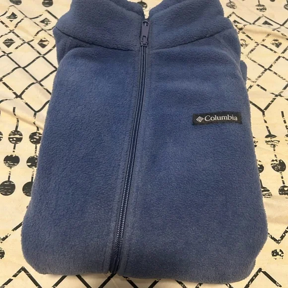 Columbia Navy Fleece Jacket - Picture 5 of 5